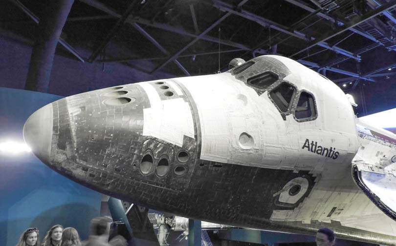 Atlantis space craft at Kennedy Space Center Orlando, Florida