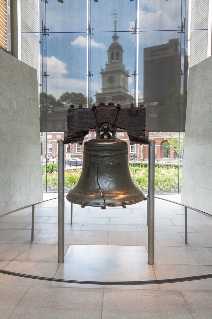 Philidelphia Liberty Bell. Pennsylvania