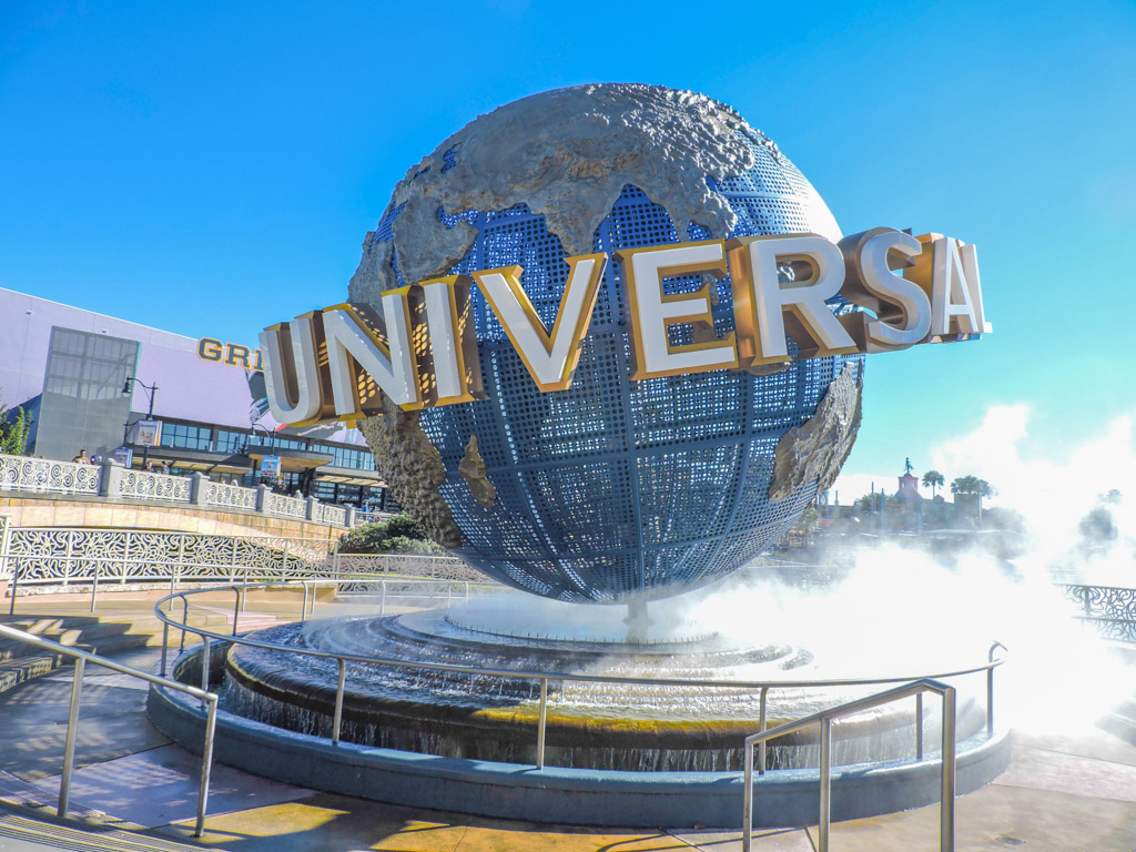 Universal Studios Globe. Orlando. Florida