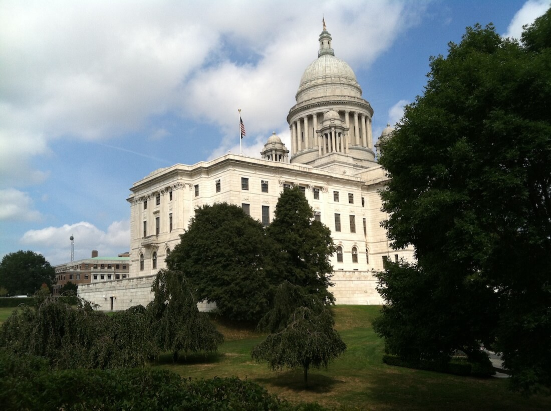 View of Rhode Island State House - Providence