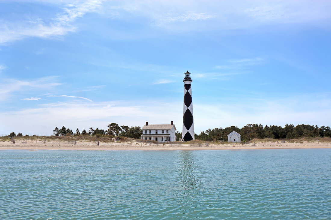 Cape Lookout Lighthouse in North Carolina