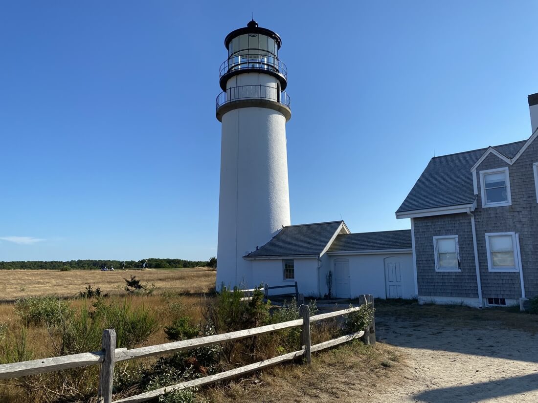 Stunning Cape Cod Highland Lighthouse in Massachusetts