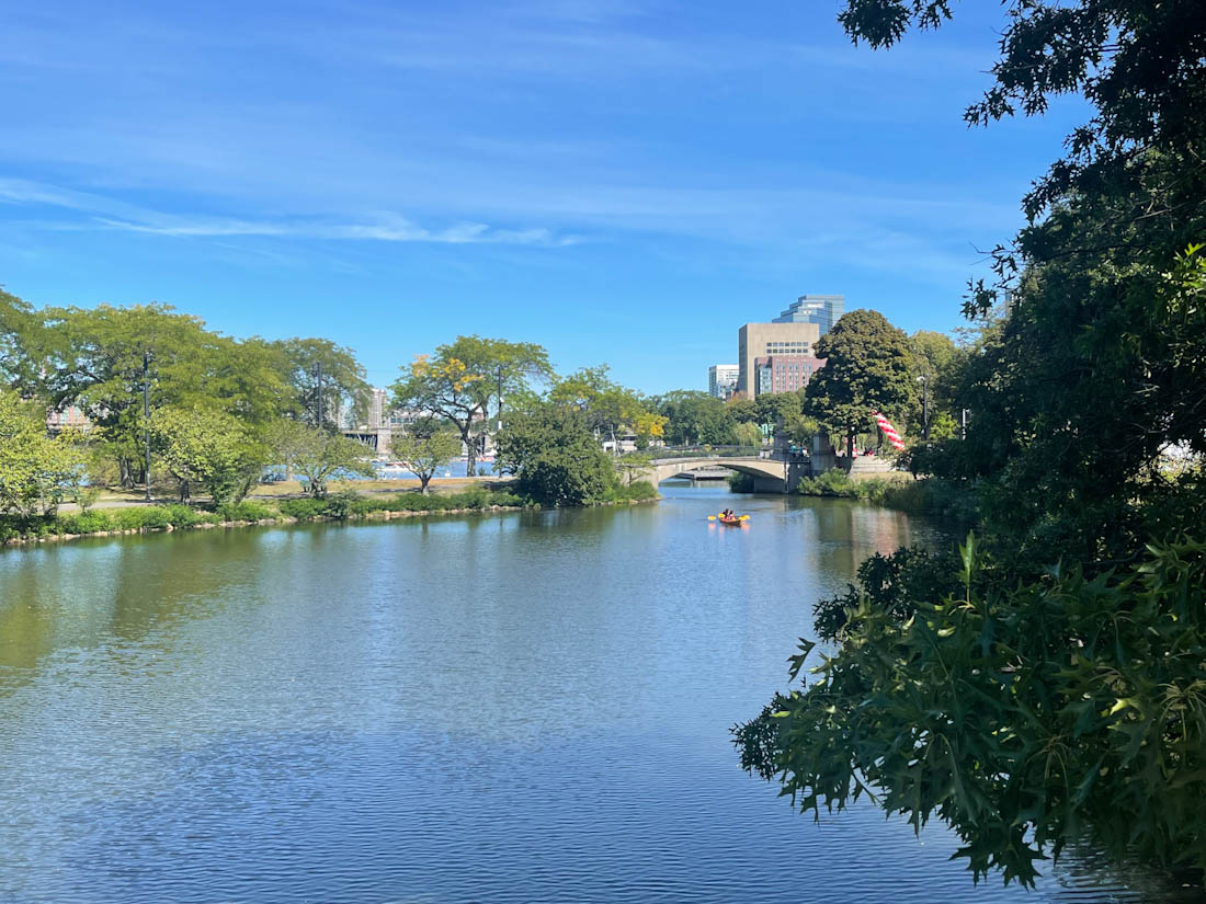 Charles River Esplanade.