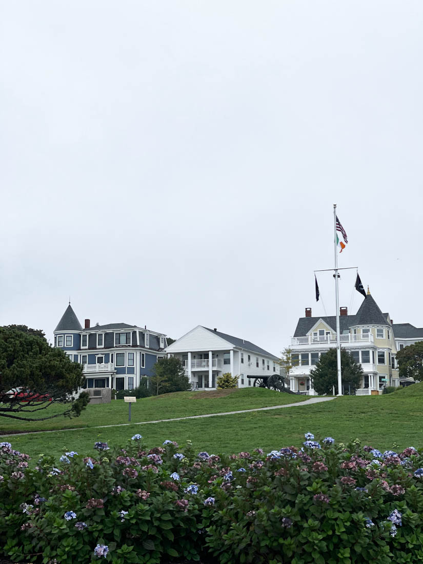 Houses overlooking the Eastern Promenade house Portland Maine