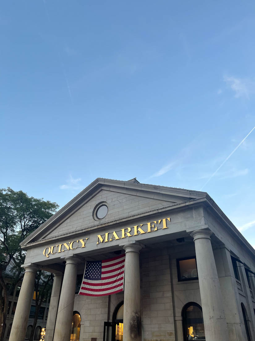 Quincy Market in Boston Massachusetts