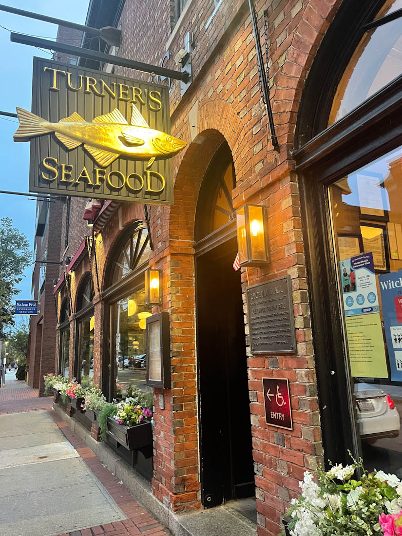 Turner Seafood Salem Massachusetts