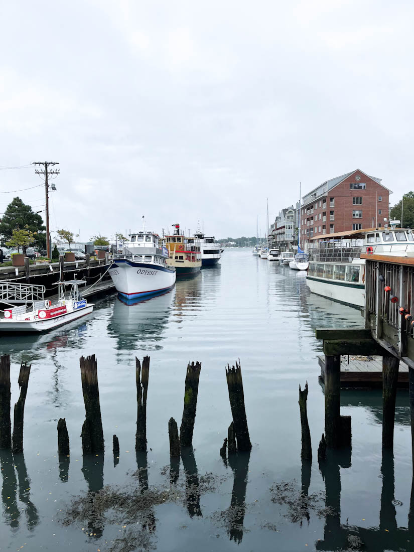 Wharf Old Port District Portland Maine