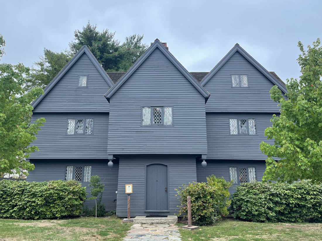 Witch House front Salem Massachusetts