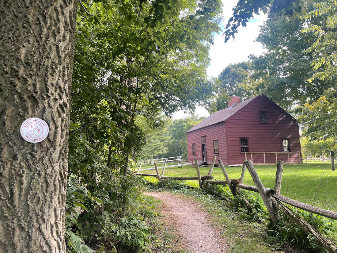 Ethan Allen Homestead Museum and Historic Site Burlington Vermont hiking trail