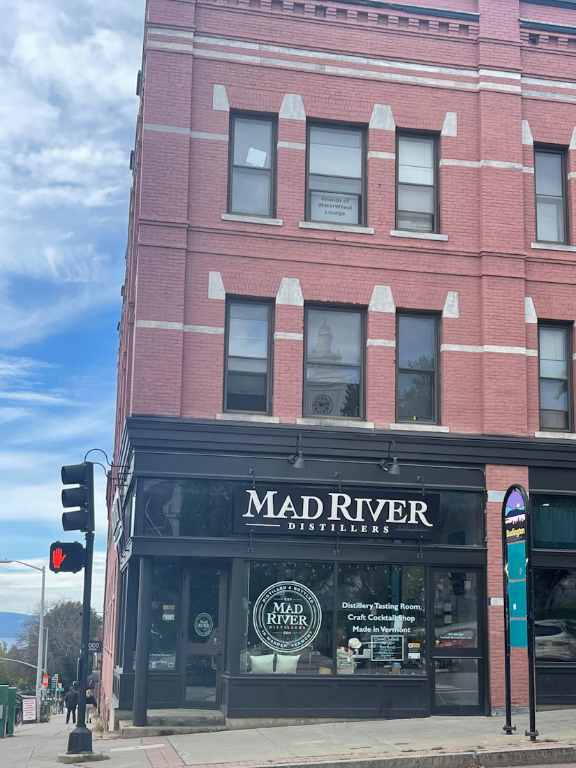Mad River distillery in Burlington Vermont