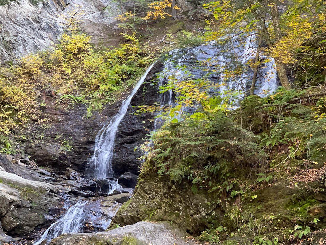 Moss Glen Falls Stowe Vermont falls