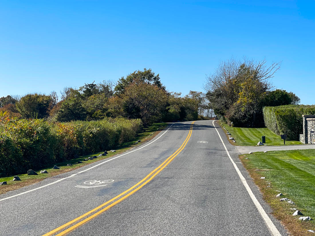 Ocean Drive road, Newport.