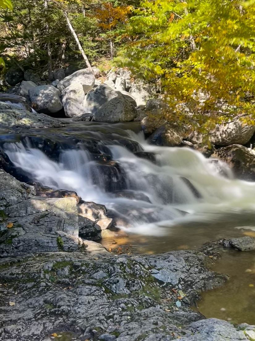 Pinkham Notch Crystal Cascades waterfall New Hampshire
