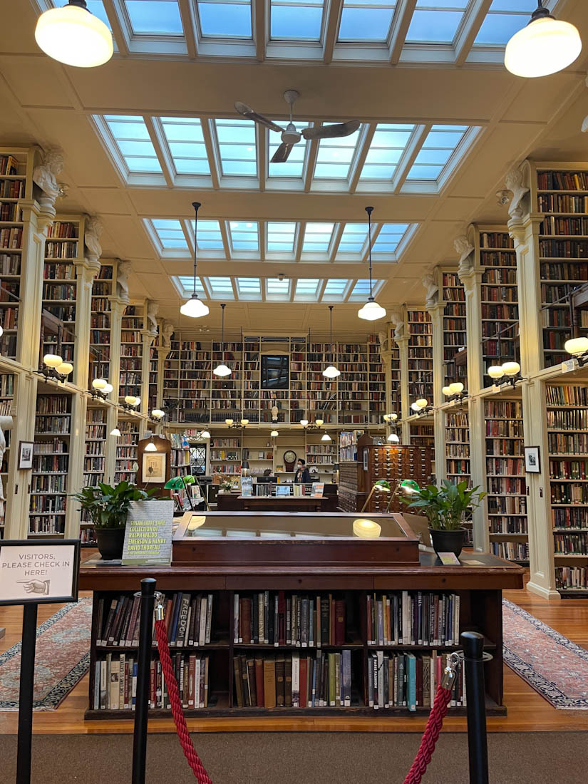 The Providence Athenaeum inside Rhode Island