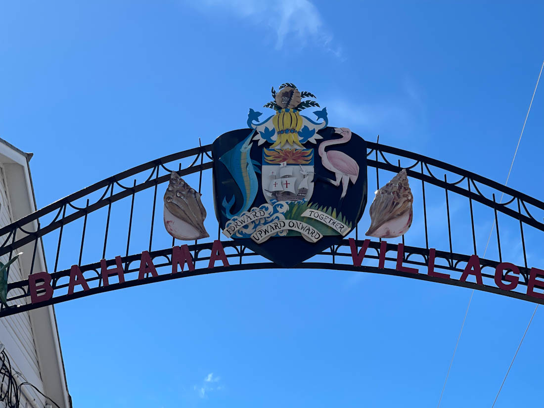 Bahama Village Forward together sign Key West