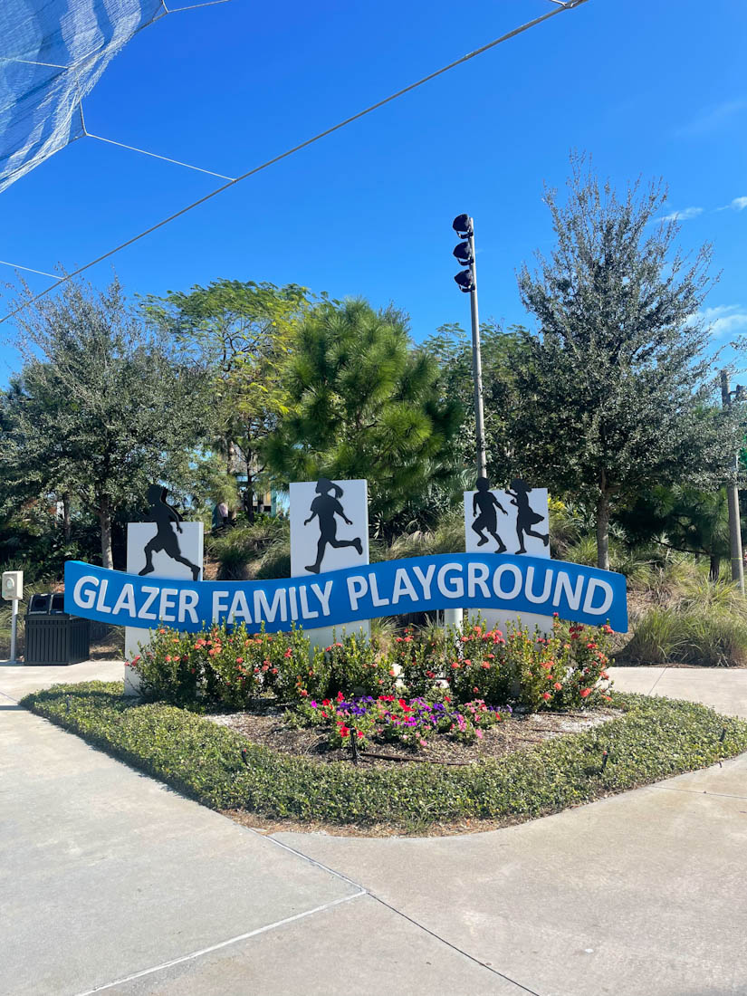 Glazer Payground sign in St Pete Florida