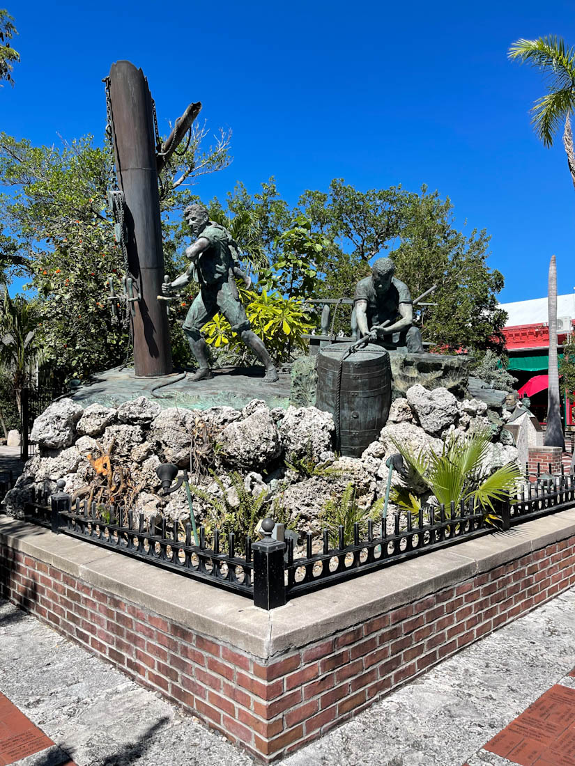 The Wreckers statues Key West Florida