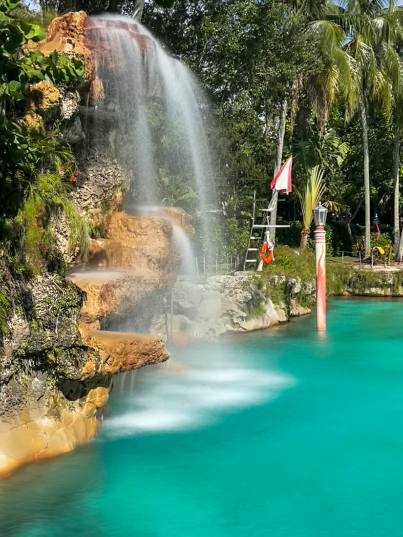 Venetian Pool waterfall Coral Gables Miami