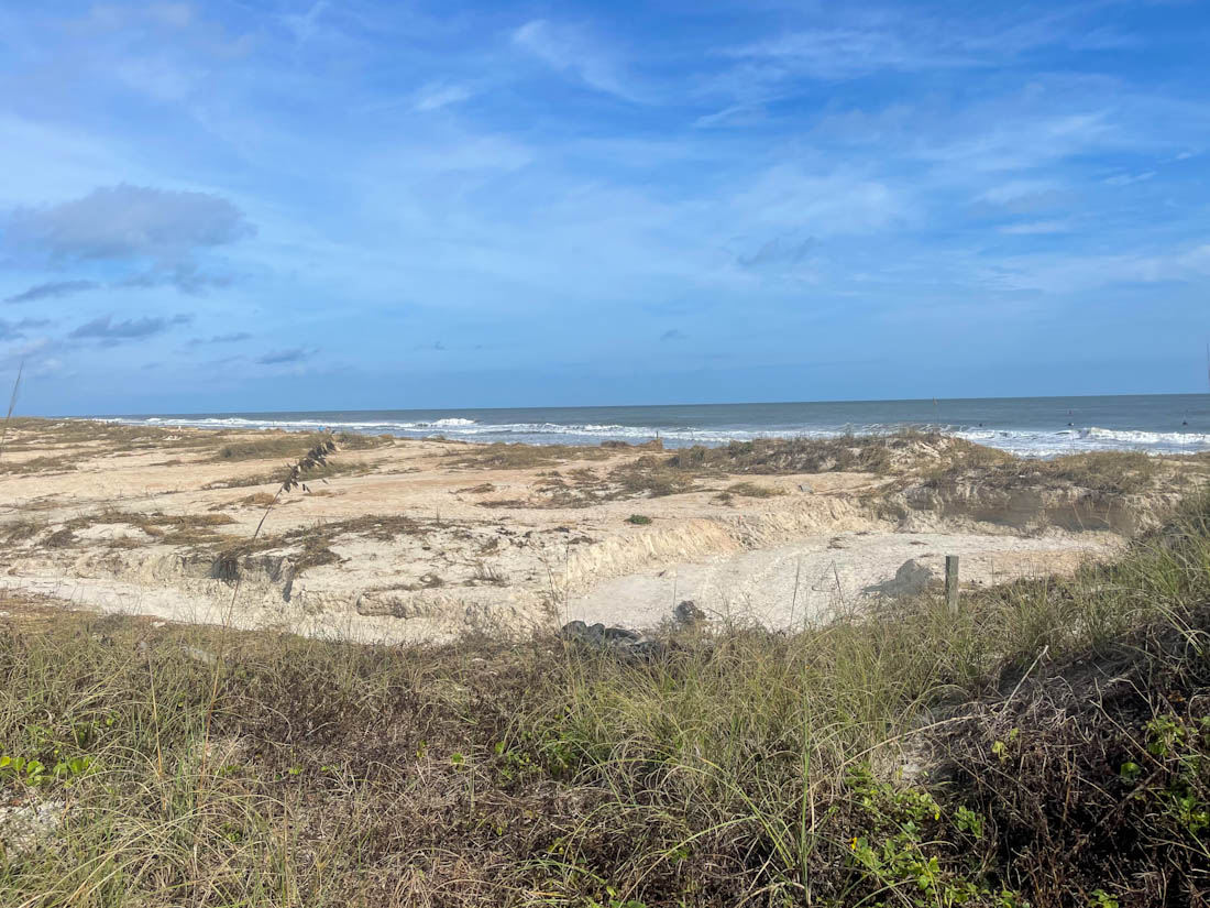 Augustine Beach dunes St Augustine Florida