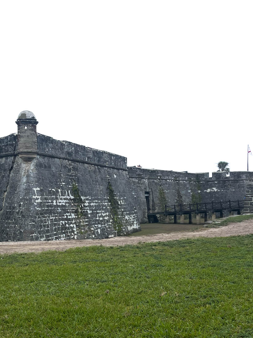 Castillo de San Marcos ruins of St Augustine Florida