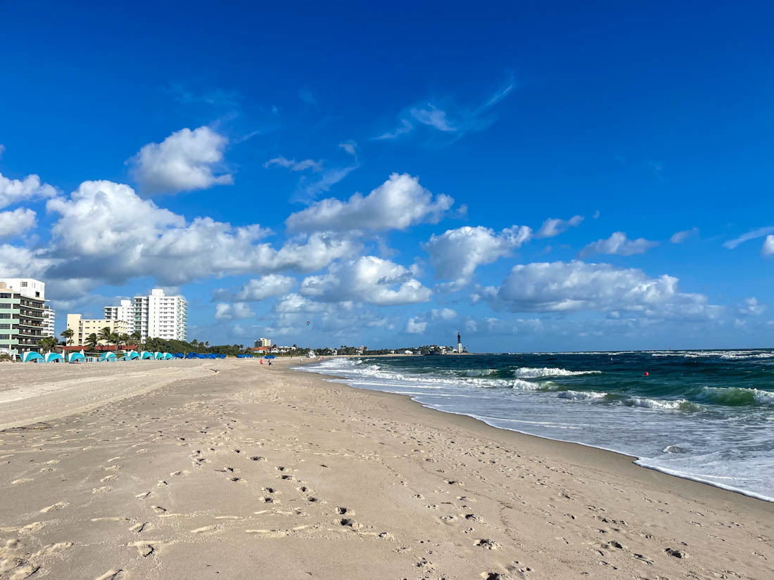 Private beach Fort Lauderdale Marriott Pompano Beach Resort and Spa beach in Florida