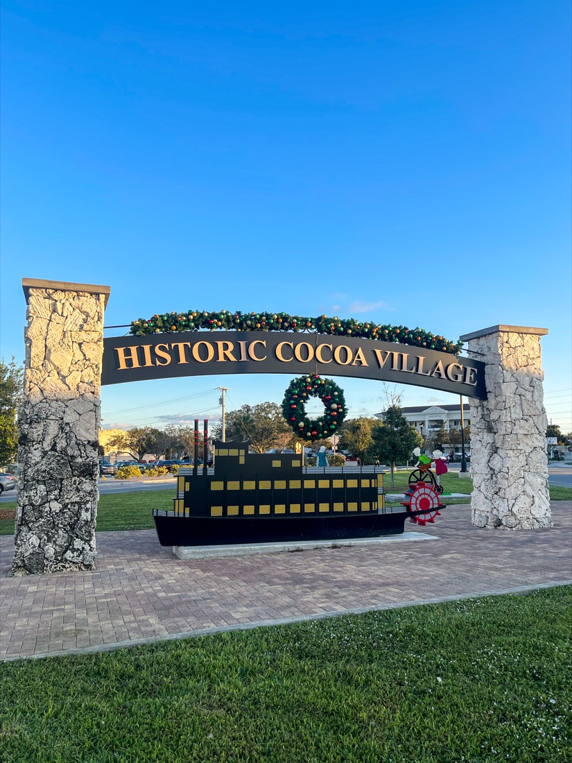 Historic Cocoa Village Christmas in Florida