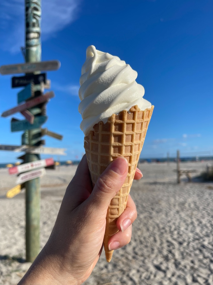 Sea Dog ice cream Cocoa Beach Florida