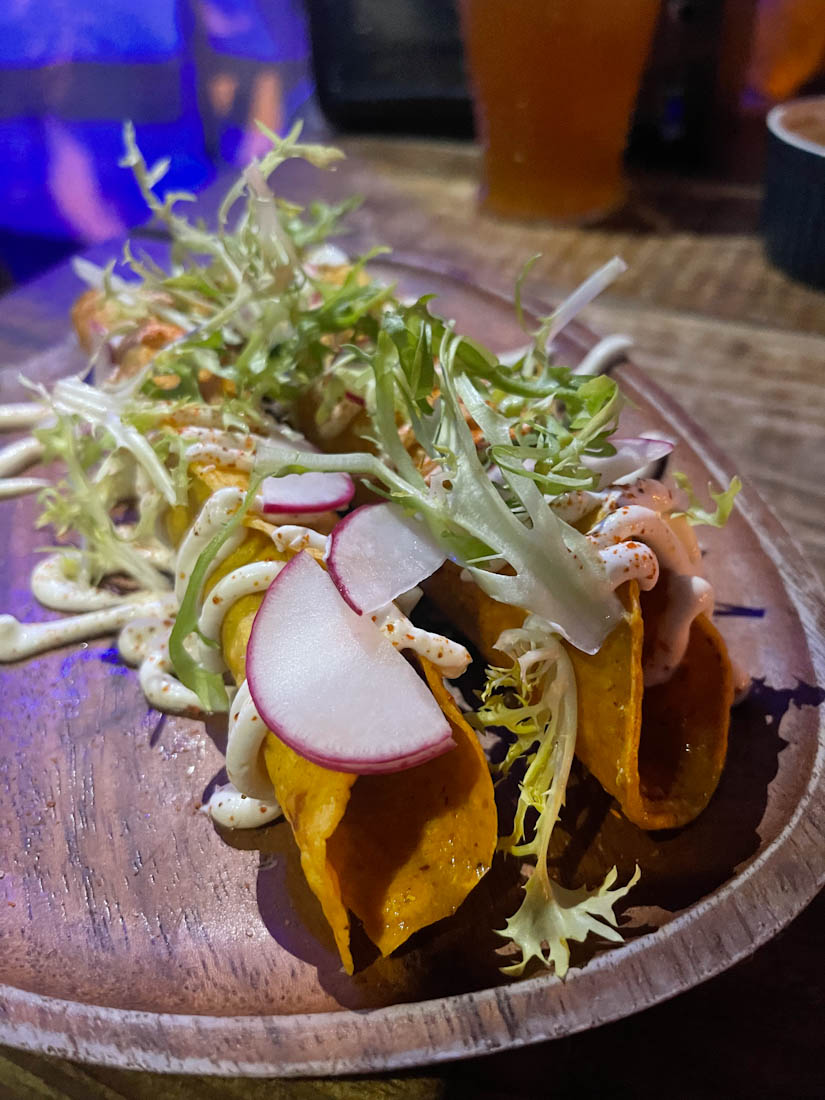 Plate of  tacos from Taco 66 Upper East Side in Miami