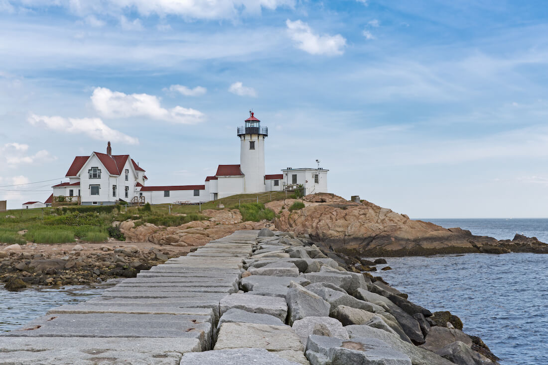Eastern Point Lighthouse Compound in Gloucester Massachusetts