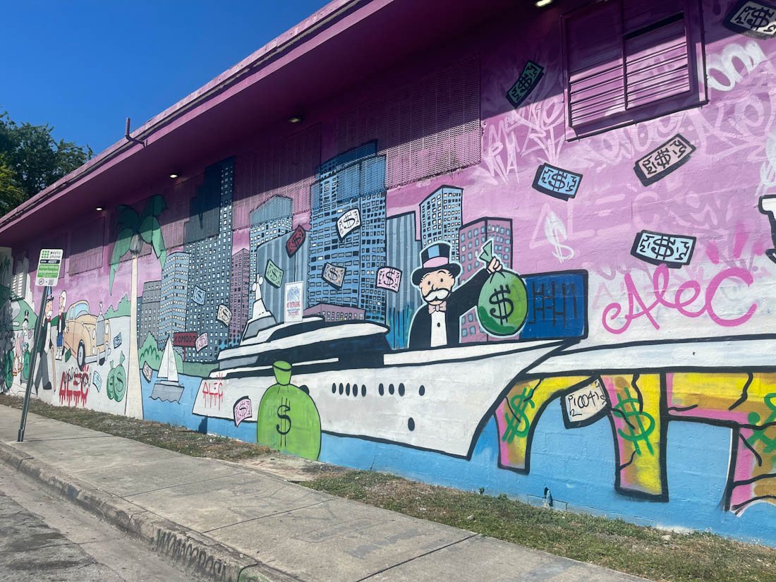 Wynwood Walls monopoly images mural