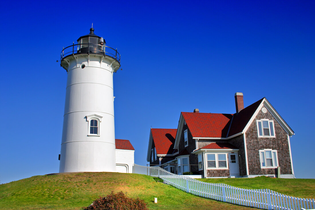 Nobska Lighthouse, Woods Hole, Massachusetts USA