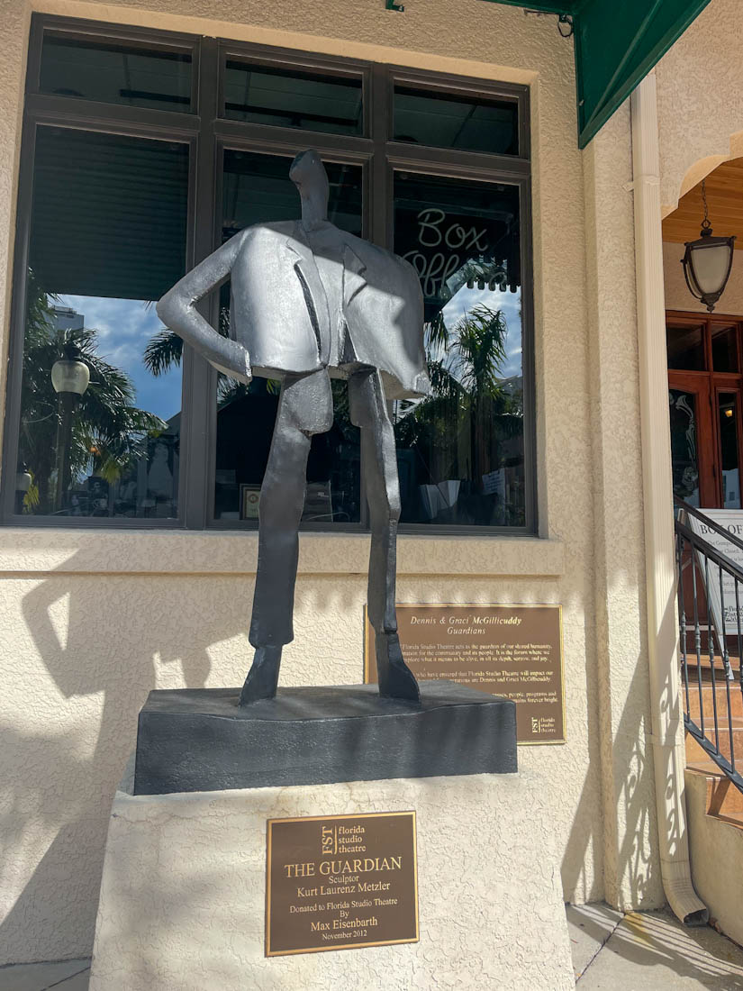 The Guardian statue Sarasota in Florida