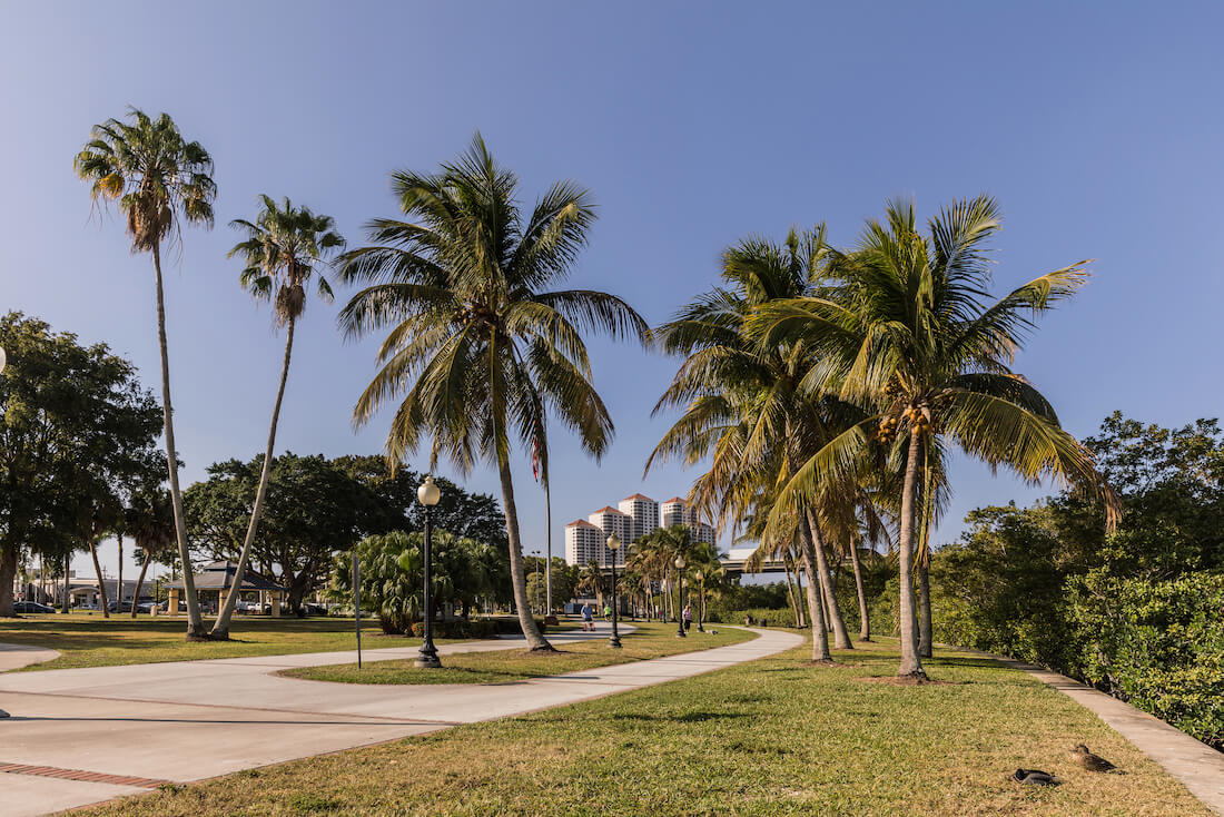 Centennial Park in Fort Myers, Florida
