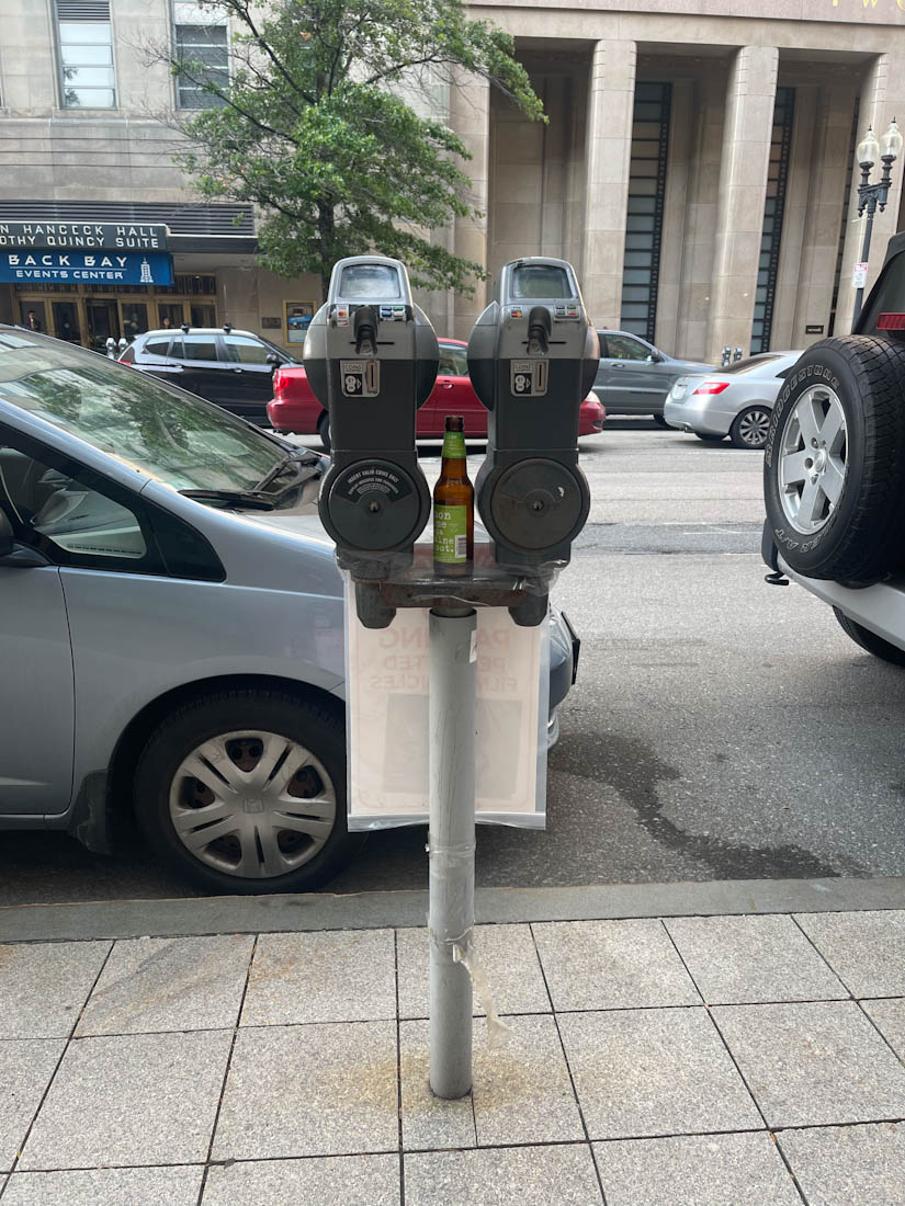 Parking meter Boston Massachusetts