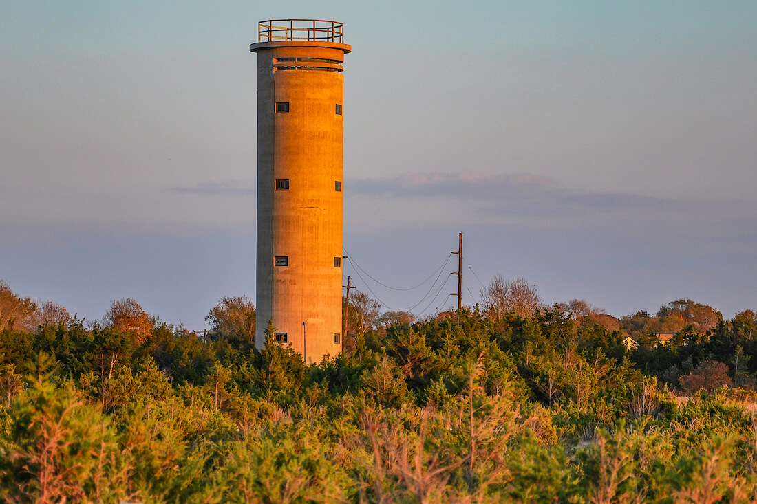The World War II Lookout Tower, Cape May, New Jersey