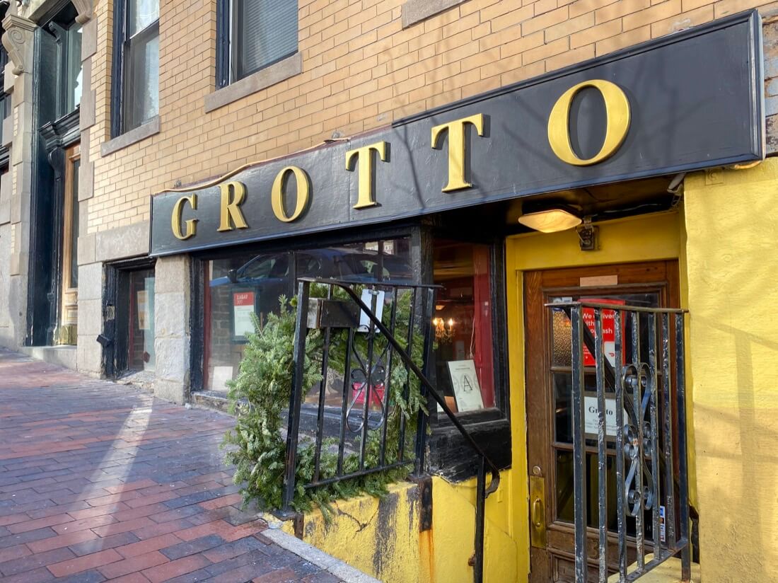 Grotto restaurant Boston Massachusetts
