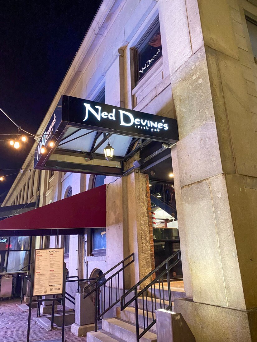 Ned Devine's Irish Pub in Boston Massachusetts