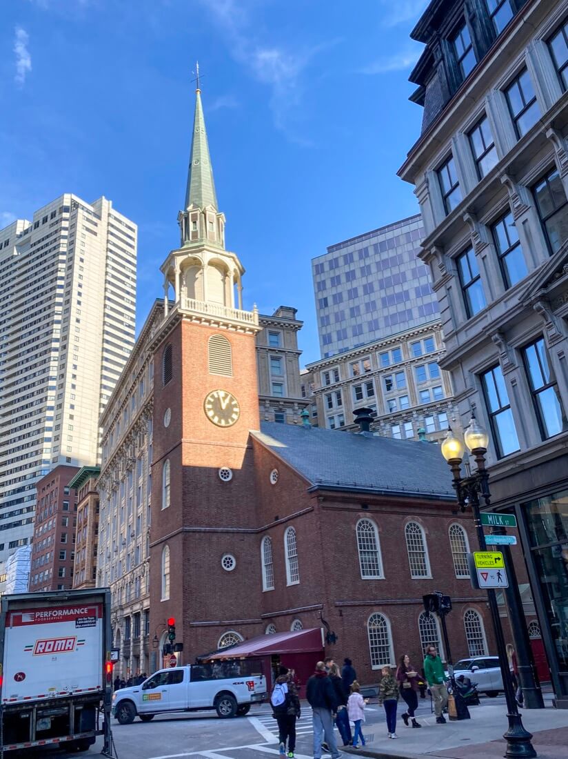 Old South Meeting House Boston Massachusetts