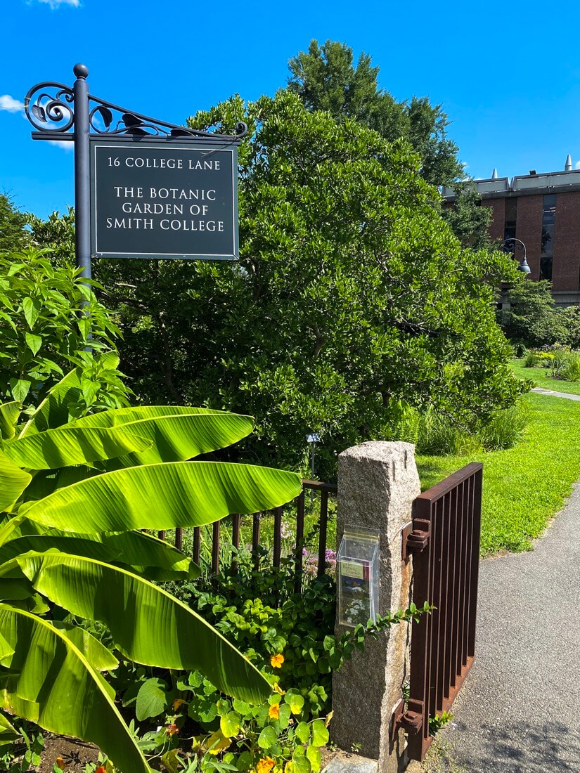 The Botanic Garden of Smith College in Northampton Massachusetts