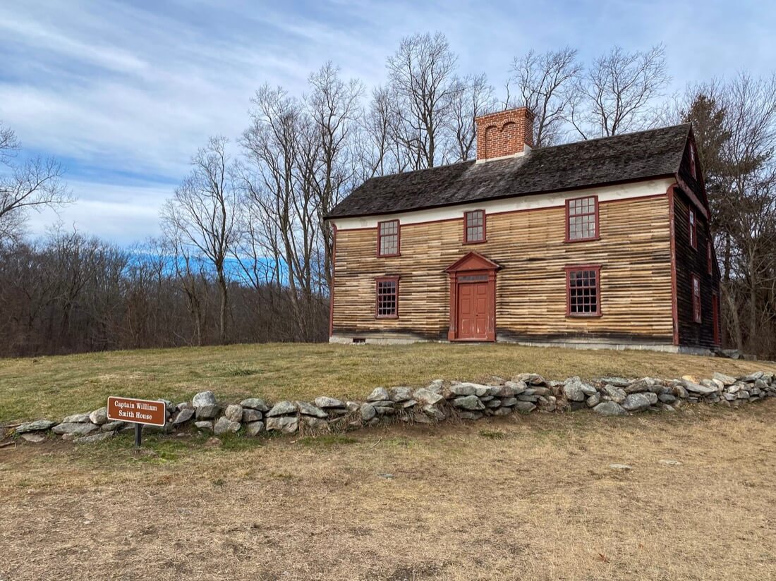Captain William Smith House in Minute Man National Historical Park in Lincoln MA 