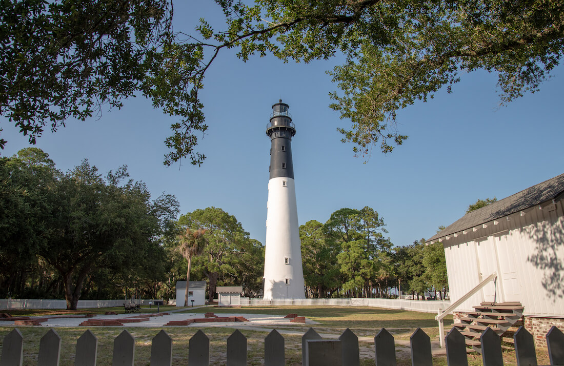 Hunting Island State Park lighthouse South Carolina