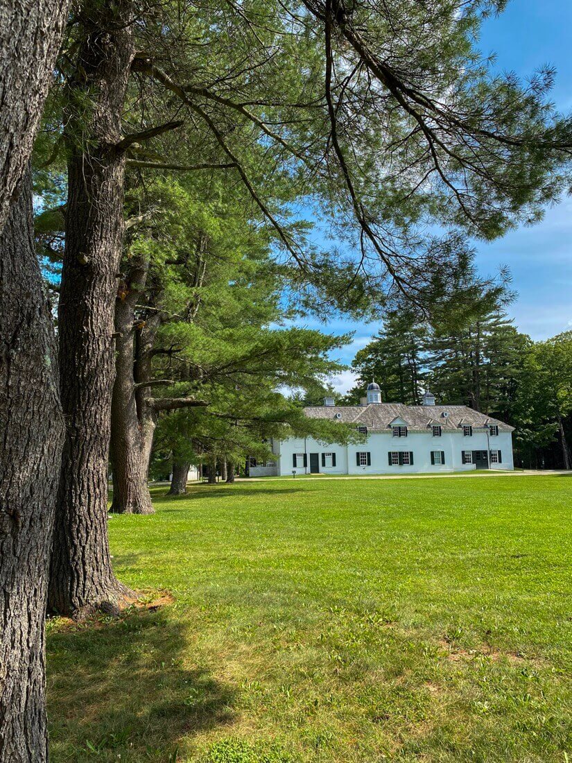 Edith Wharton Home The Mount in Lenox in the Berkshires in Massachusetts