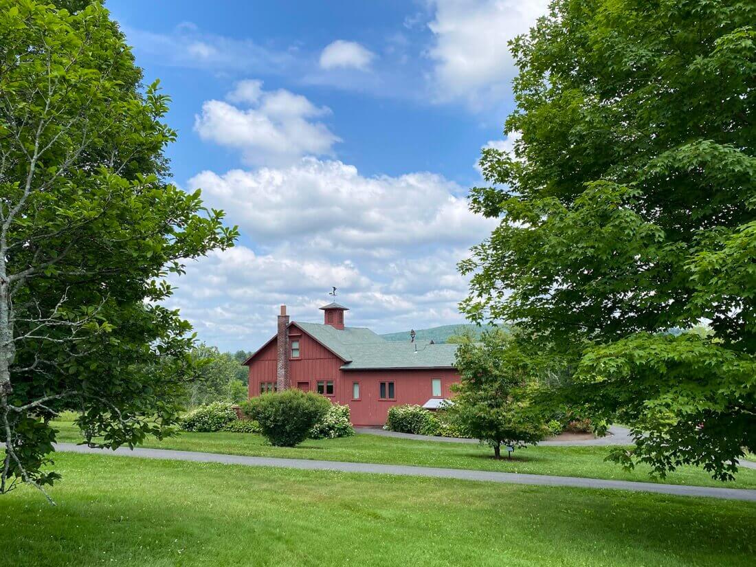 Norman Rockwell Studio at the Norman Rockwell Museum in Stockbridge in the Berkshires Massachusetts