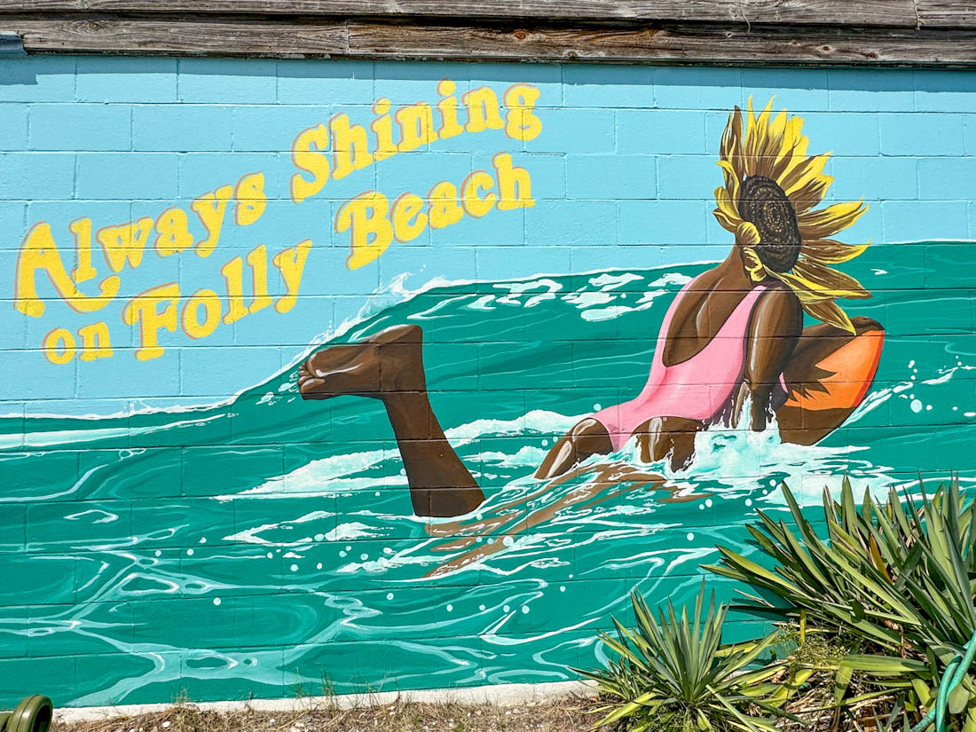 Always Shining Folly Beach Mural