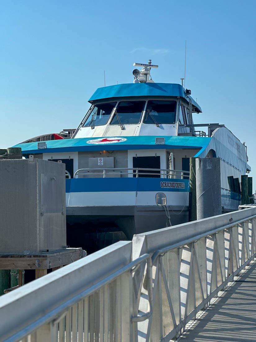 Hatteras Inlet Ferry in Outer Banks 