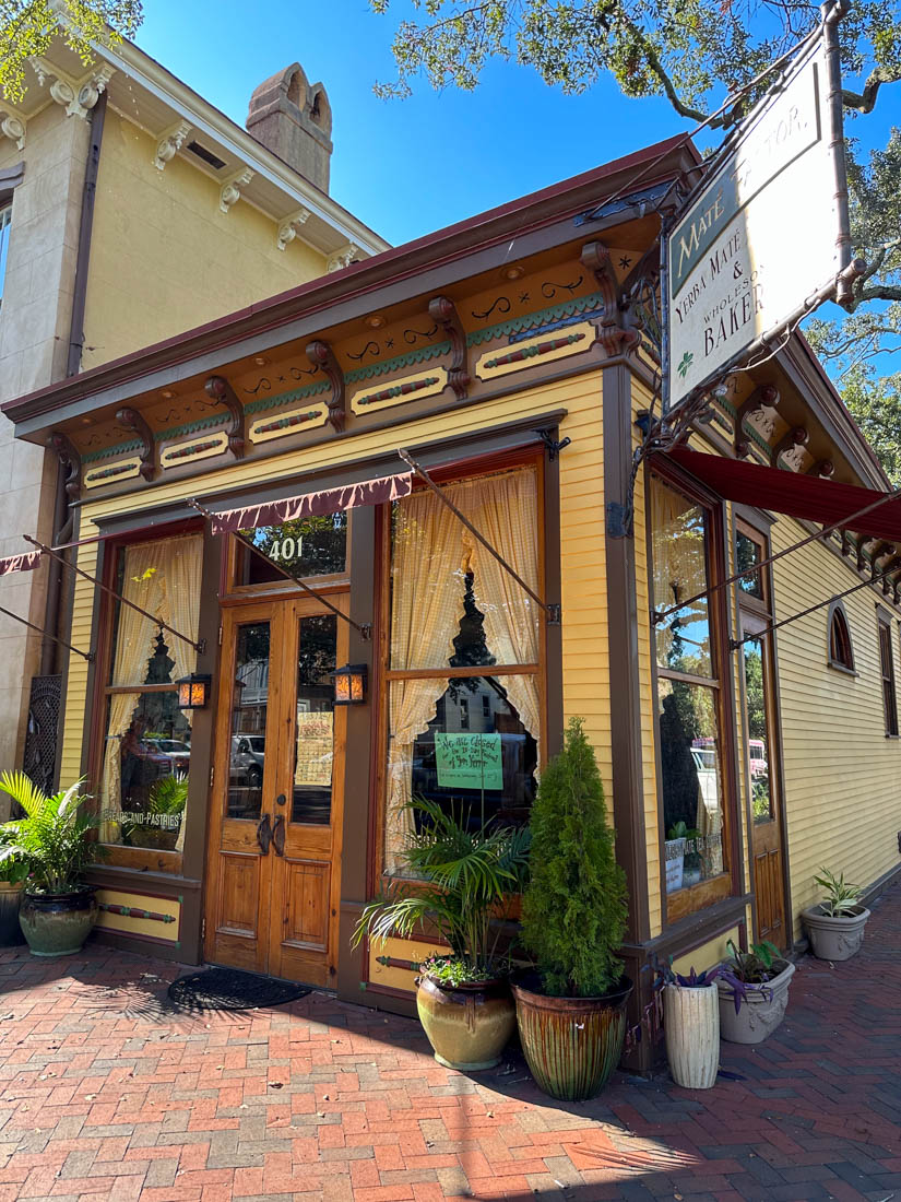 Mate Factor Cafe Exterior in Savannah