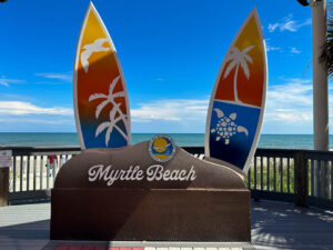 Myrtle Beach Surf Statue South Carolina