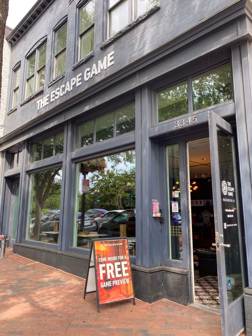 The Escape Game in Georgetown Washington DC