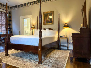The Verandas Bed and Breakfast Four Poster Bed in Wilmington North Carolina