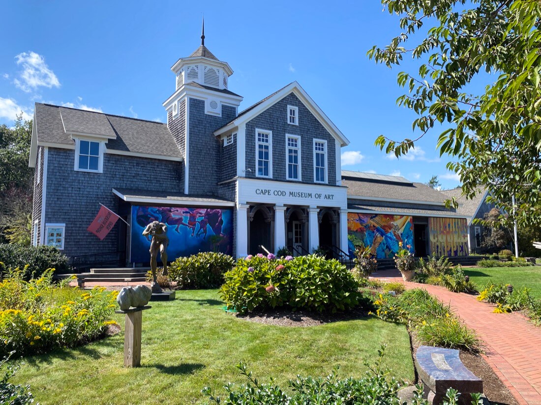 Cape Cod Museum of Art in Dennis on Cape Cod in Massachusetts